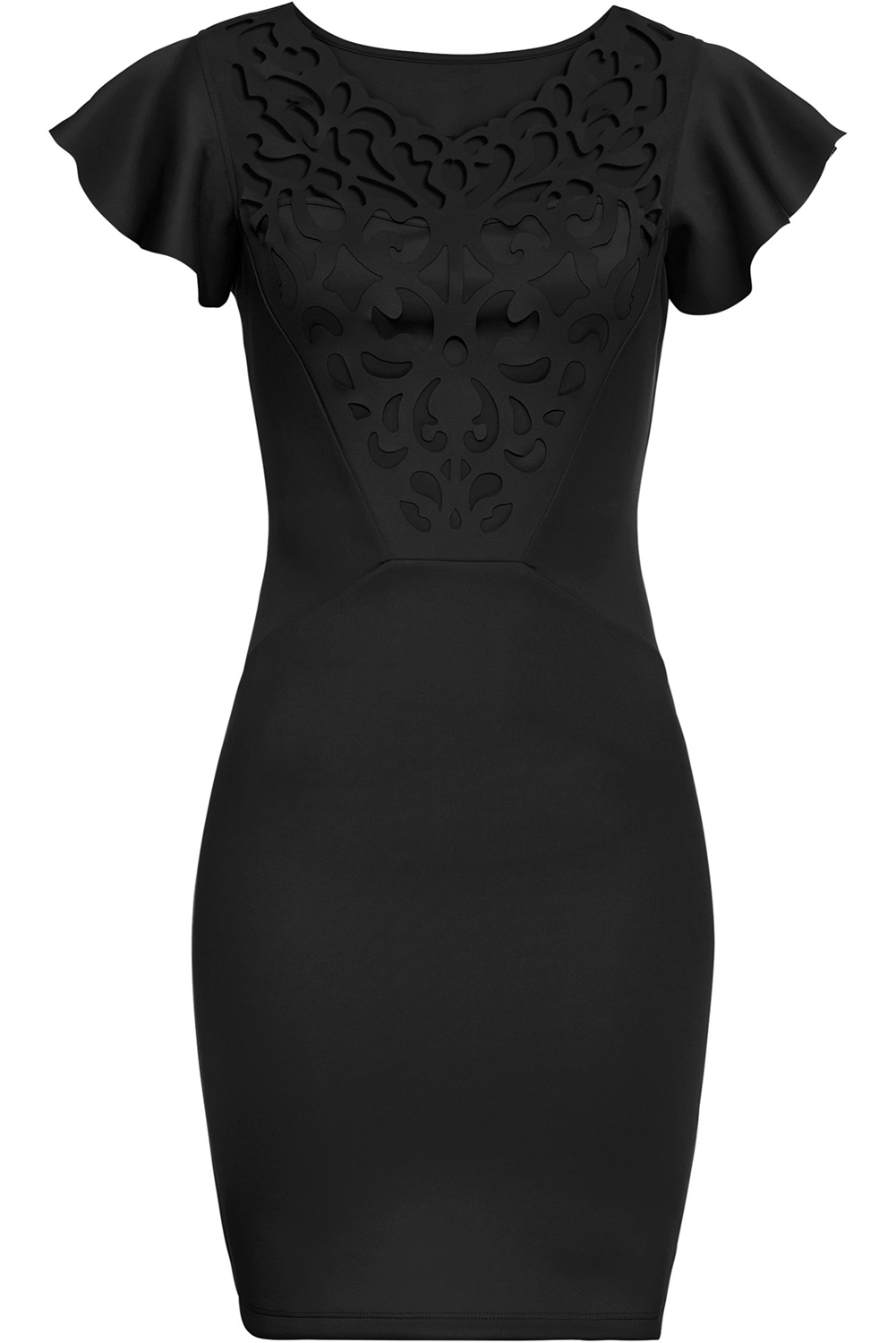 черное маленькое платье на грудь фото 71