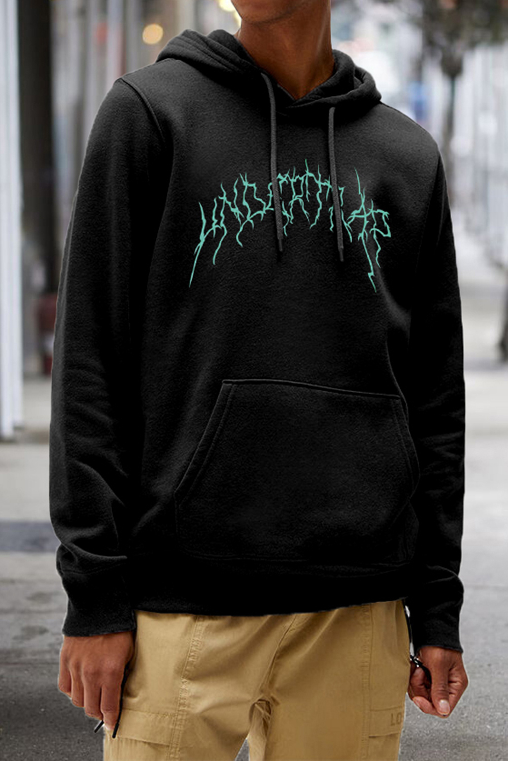 Print pullover hoodie online