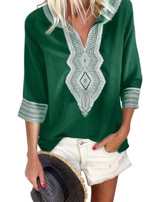 Зеленые блузки арт.110628